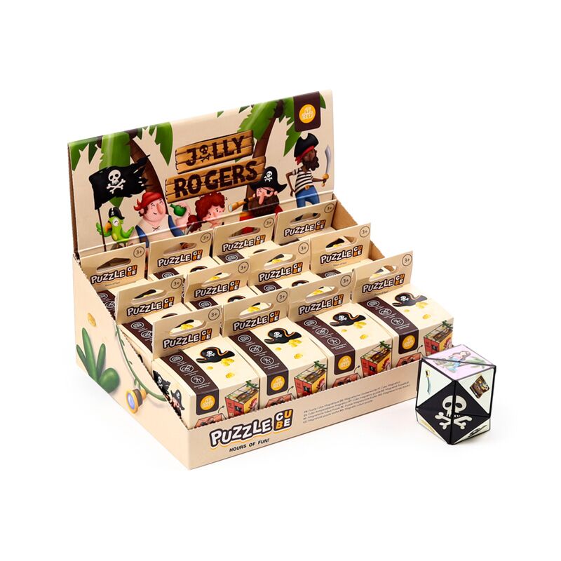 Jolly Rogers Pirate Puzzle Cube Toys