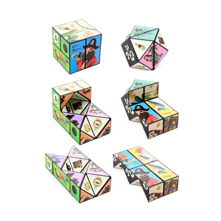 Jolly Rogers Pirate Puzzle Cube Toys