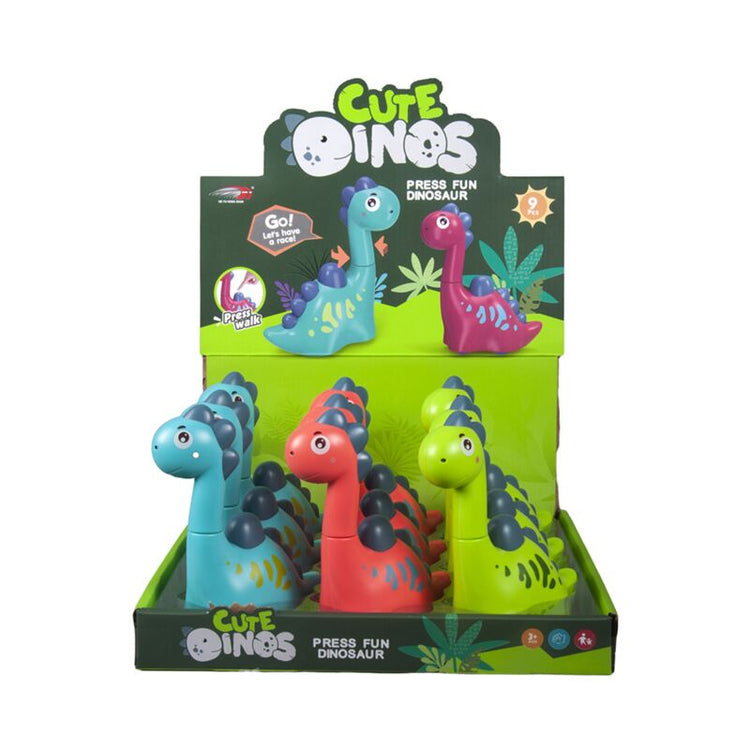 Appuyez sur Go, de jolis jouets d'action de dinosaures