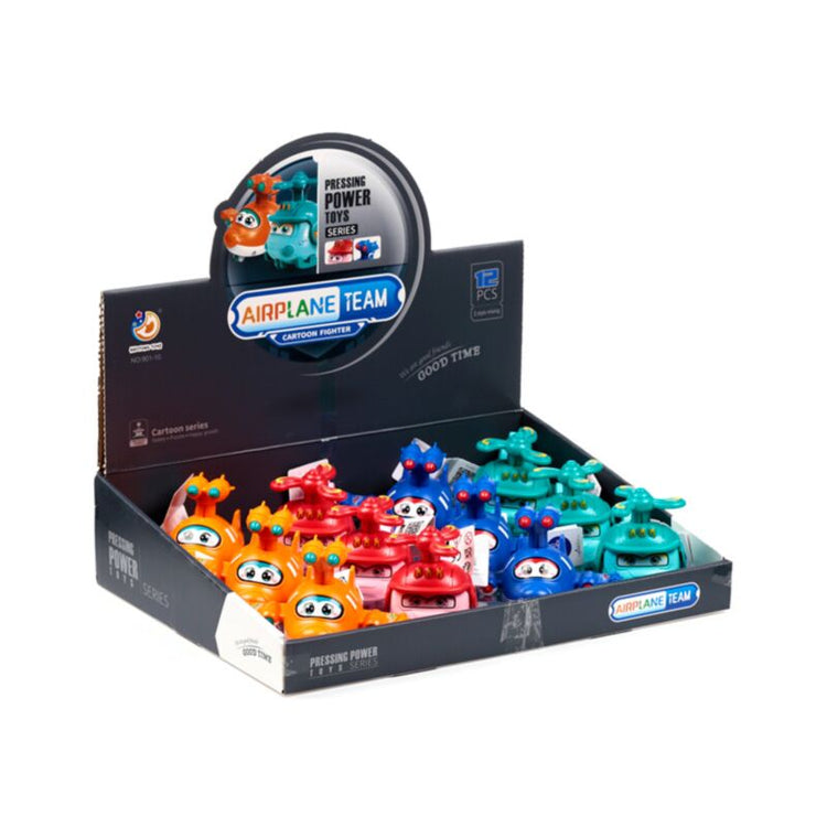 Appuyez sur GO Jouet Action Plane mignon