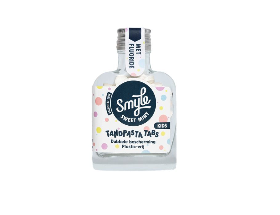 Tabs de dentifrice Smyle Bouteille 65e. Fluorure