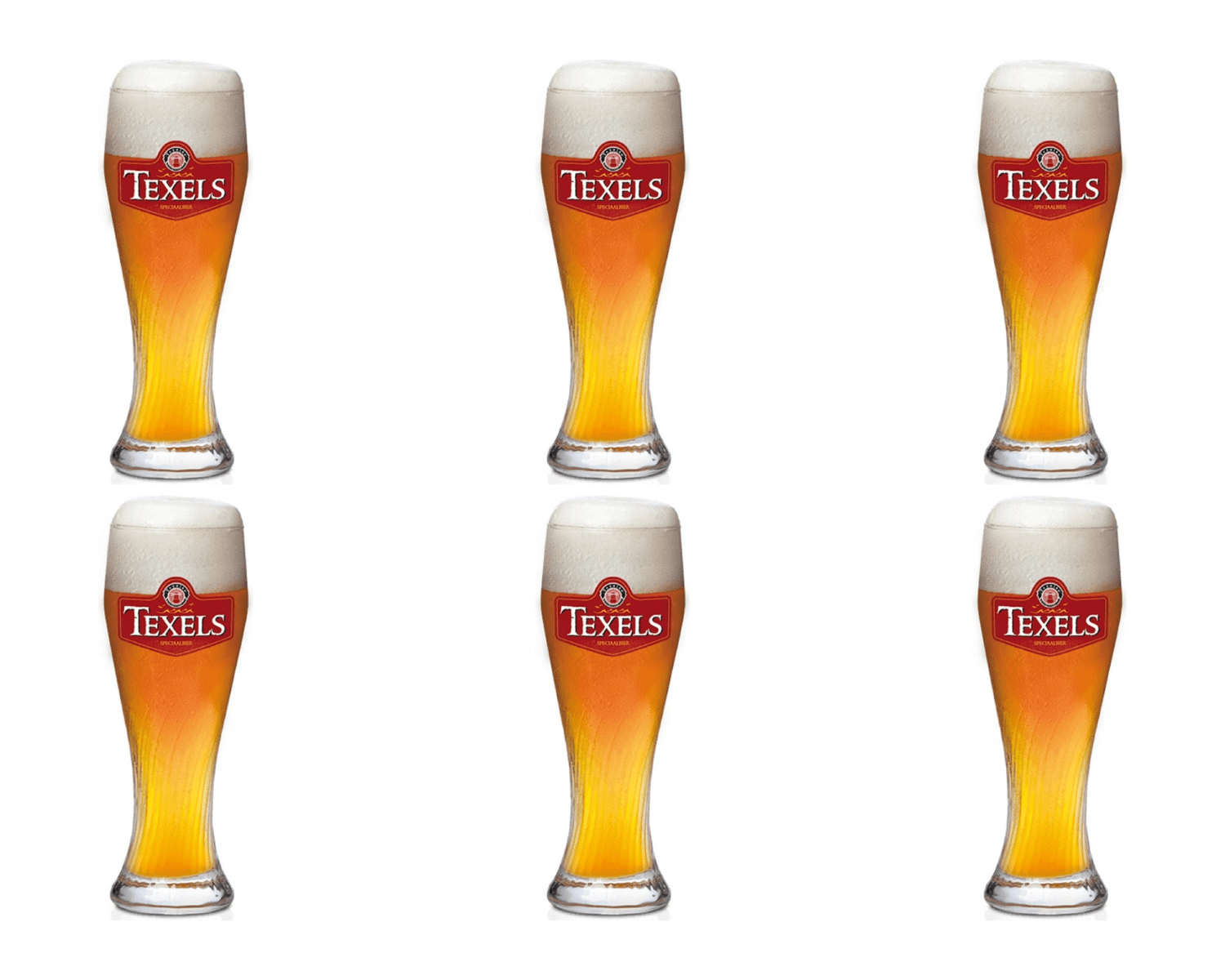 Verre Texels et skuumkoppe (6x 30cl)