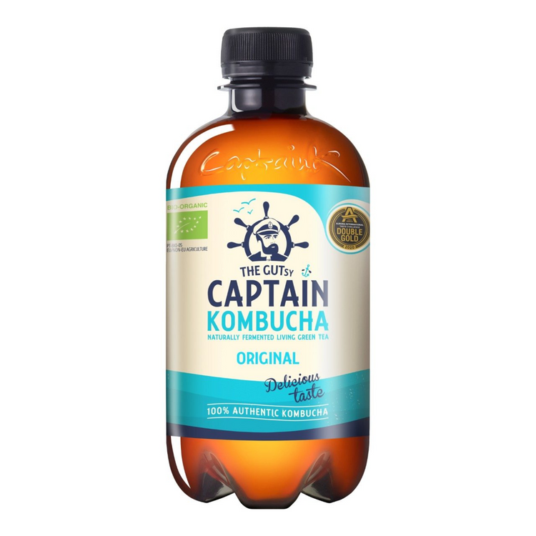 Le courageux capitaine kombucha original bio (12x 400ml) (ballon)