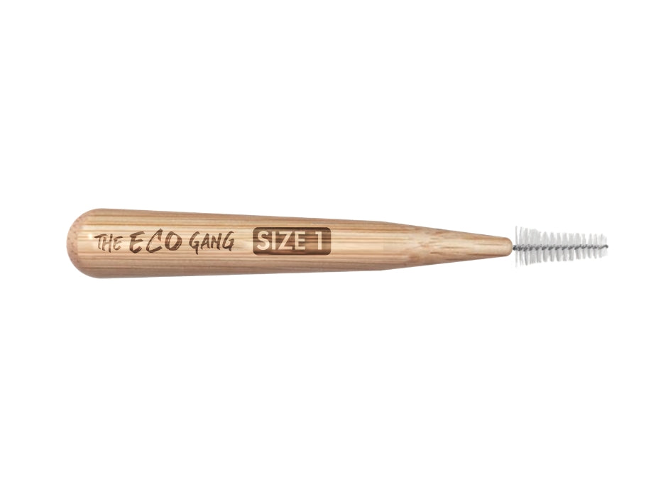 L'éco gang interdentale brosse bambou taille 1 0,4 mm