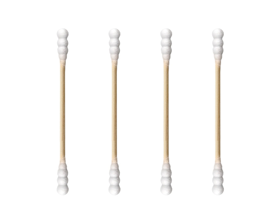 Les barres de coton Eco Gang - Forme en spirale - Blanc