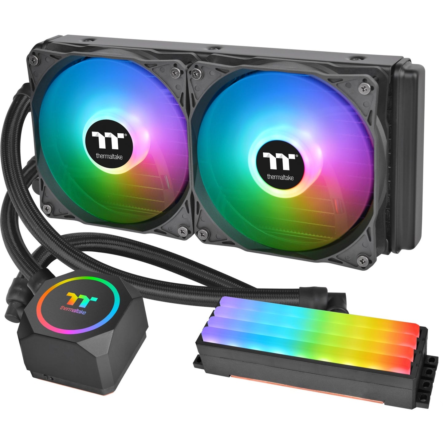 Thermaltake Refroidisseur liquide Floe RC240 CPU Mémoire AIO