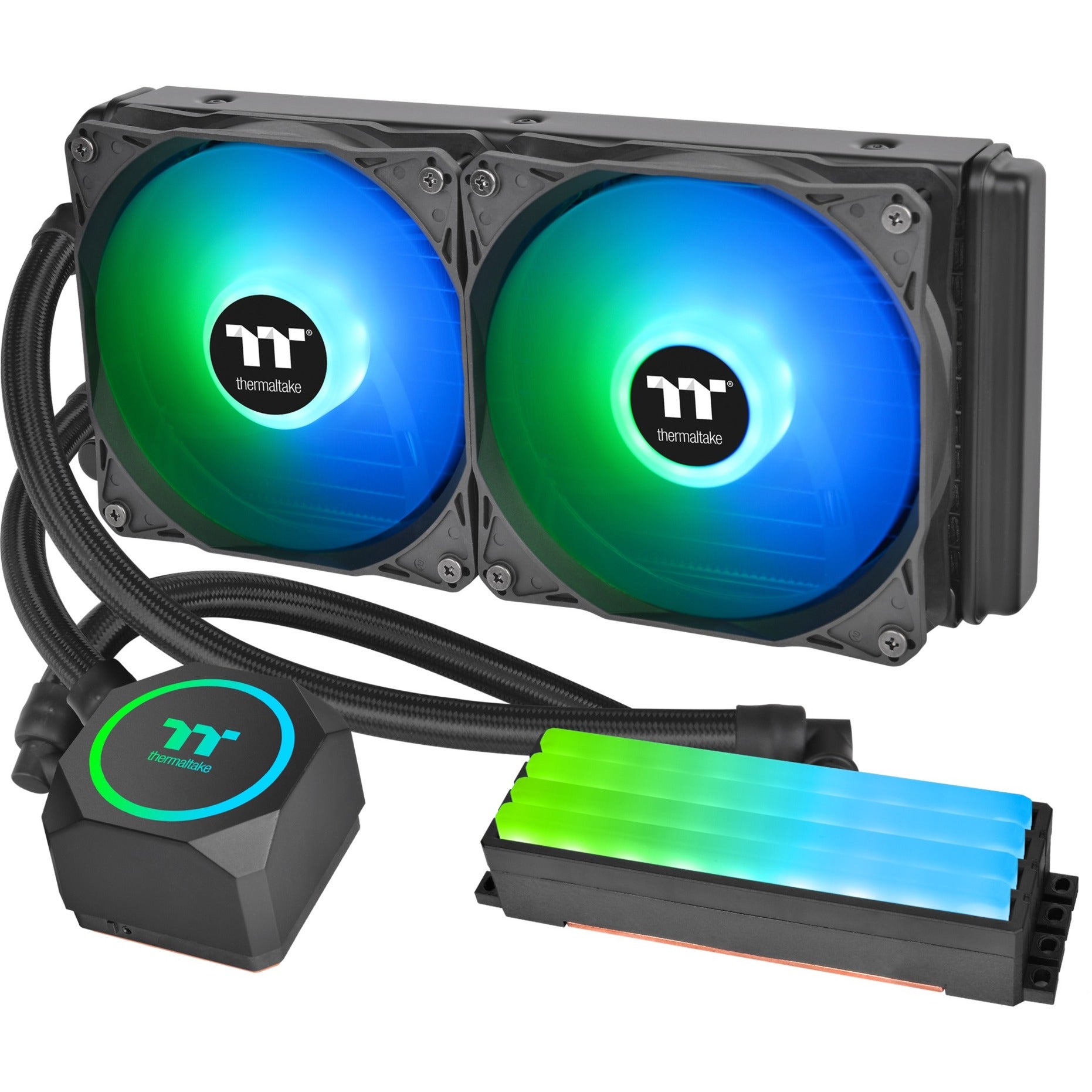 Thermaltake Refroidisseur liquide Floe RC240 CPU Mémoire AIO