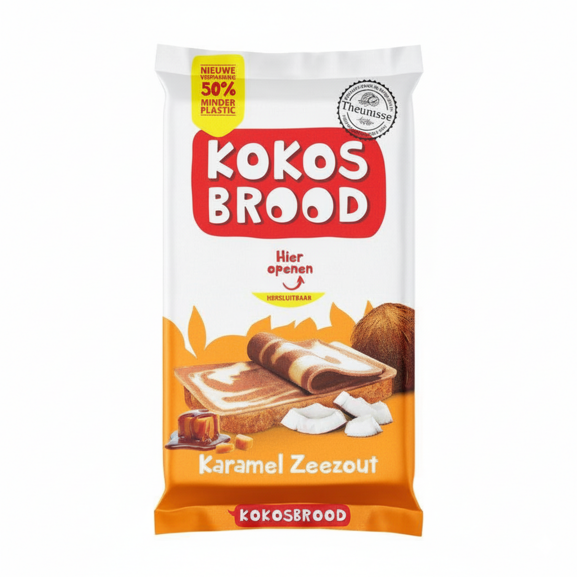 Theunisse pain coco caramel sel marin (12x 275g)