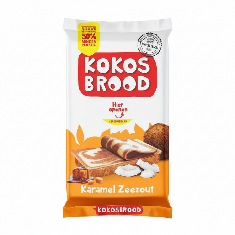 Theunisse pain coco caramel sel marin (12x 275g)