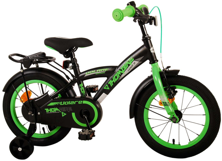 Volare Thombike Children's Bicycle - Boys - 14 pouces - vert noir