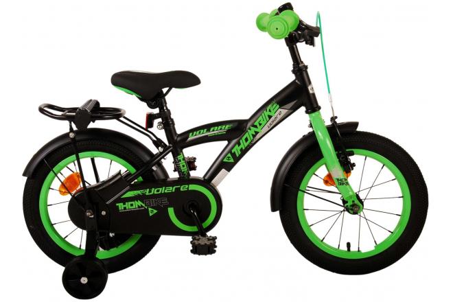 Volare Thombike Children's Bicycle - Boys - 14 pouces - vert noir