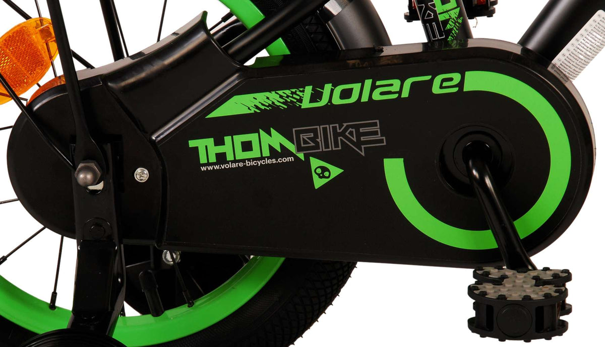 Volare Thombike Children's Bicycle - Boys - 14 pouces - vert noir