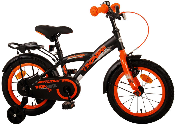 Volare Thombike Children's Bicycle - Boys - 14 pouces - Black Orange