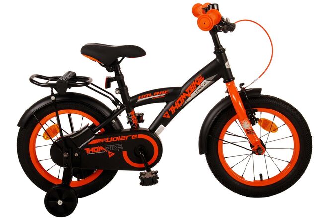 Volare Thombike Children's Bicycle - Boys - 14 pouces - Black Orange