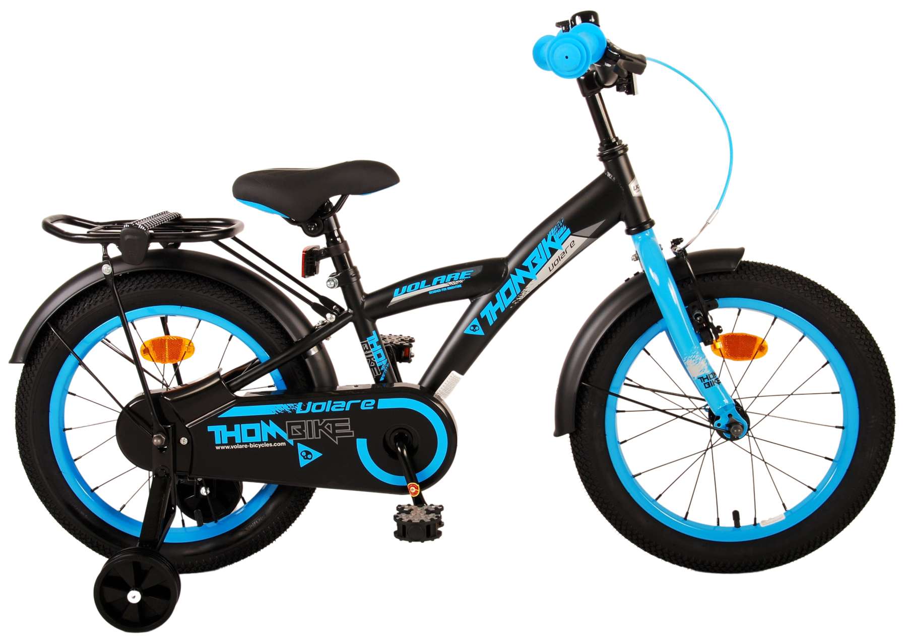 Volare Thombike Children's Bike - Boys - 16 pouces - Bleu noir