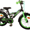 Volare Thombike Children's Bike - Boys - 16 pouces - Black Green - deux freins à main