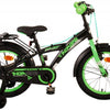 Volare Thombike Children's Bike - Boys - 16 pouces - Black Green - deux freins à main