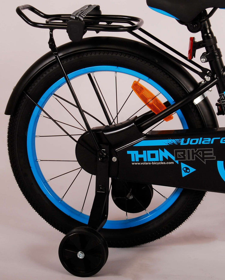 Volare Thombike Children's Bike - Boys - 18 pouces - Bleu noir