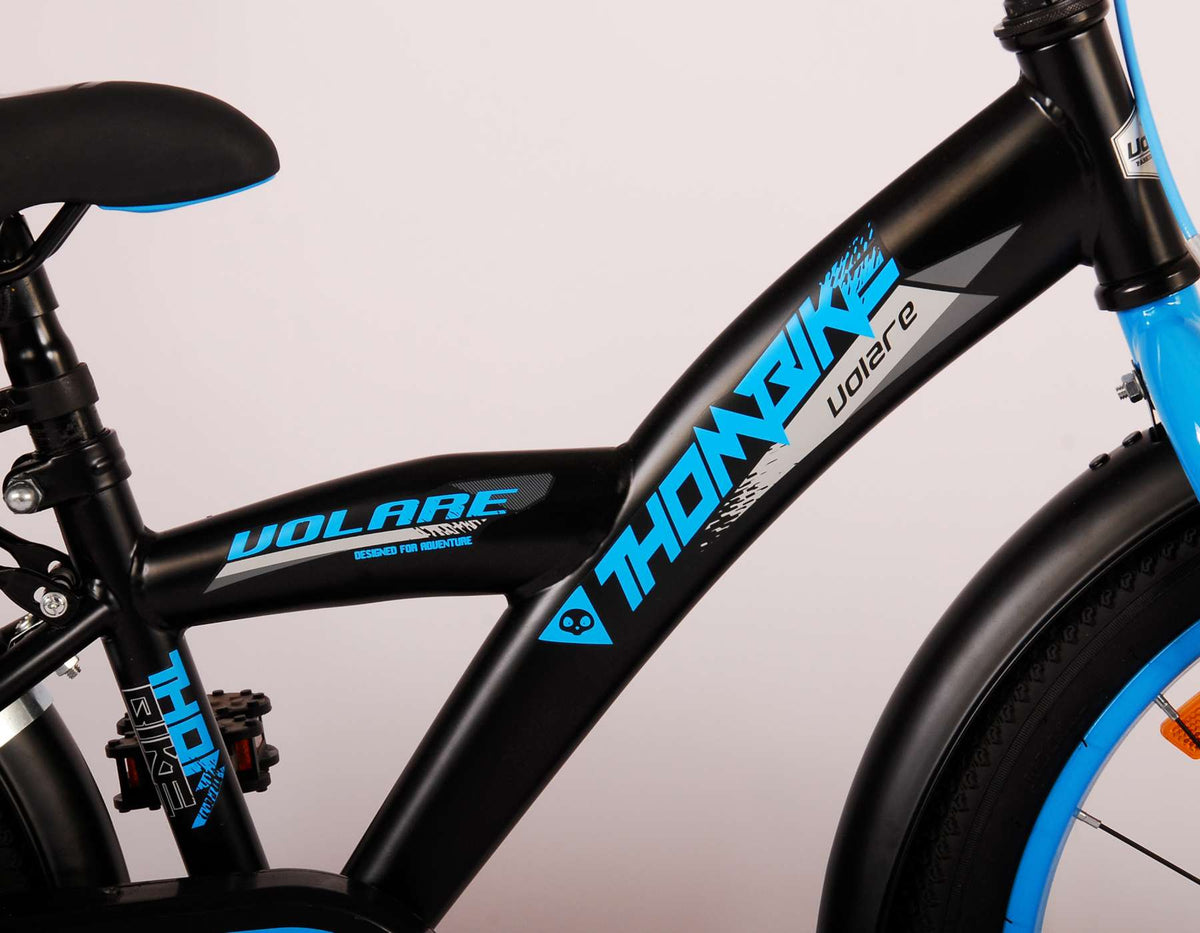 Volare Thombike Children's Bike - Boys - 18 pouces - Bleu noir
