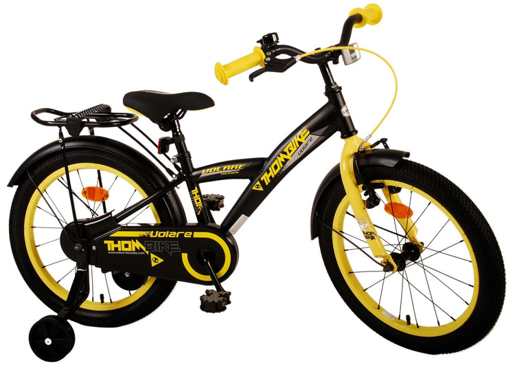 Volare Thombike Children's Bike - Boys - 18 pouces - Jaune noir