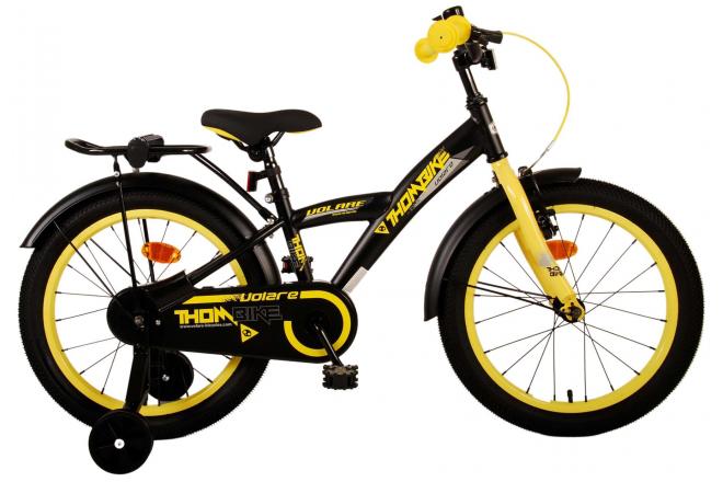 Volare Thombike Children's Bike - Boys - 18 pouces - Jaune noir