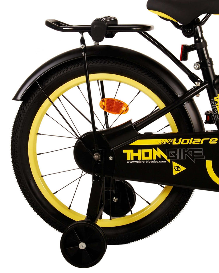 Volare Thombike Children's Bike - Boys - 18 pouces - Jaune noir