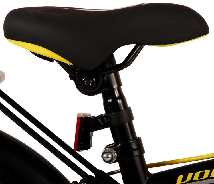 Volare Thombike Children's Bicycle - Boys - 18 pouces - Black Yellow - deux freins à main