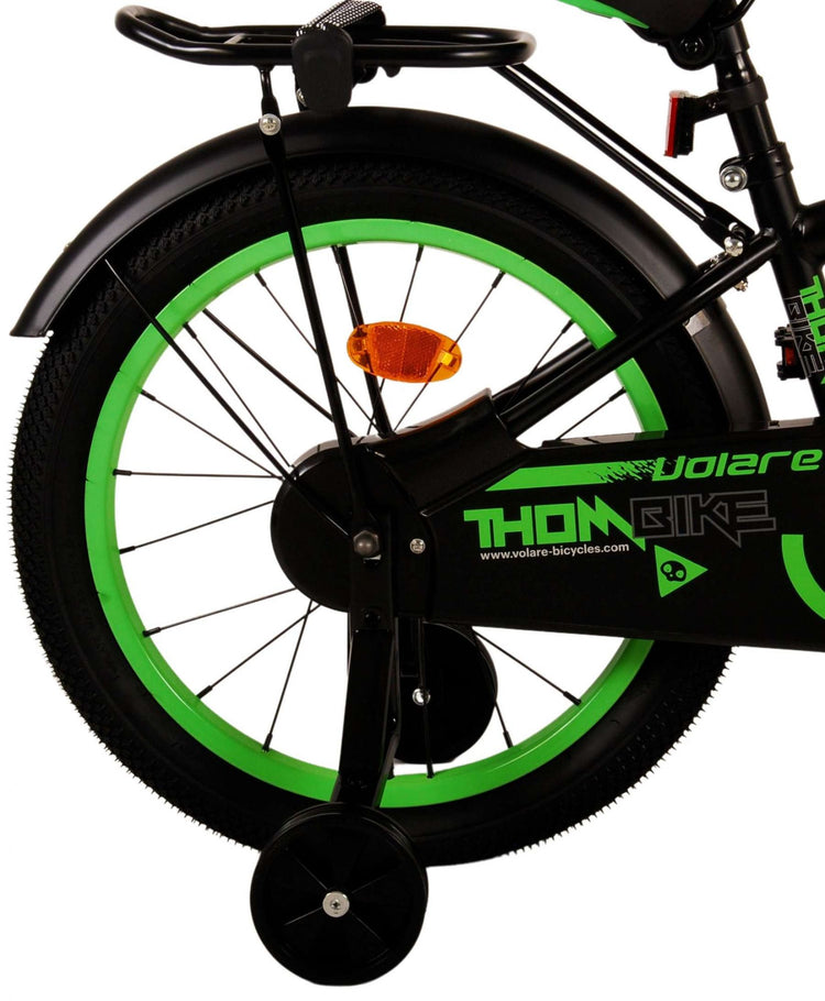 Volare Thombike Children's Bike - Boys - 18 pouces - vert noir