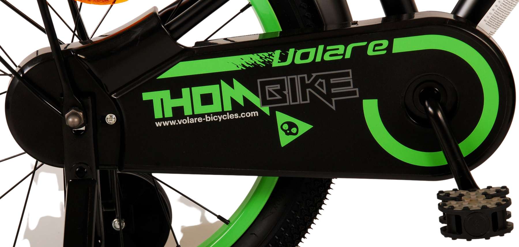 Volare Thombike Children's Bike - Boys - 18 pouces - vert noir