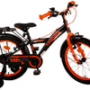 Volare Thombike Children's Bicycle - Boys - 18 pouces - Black Orange - deux freins à main