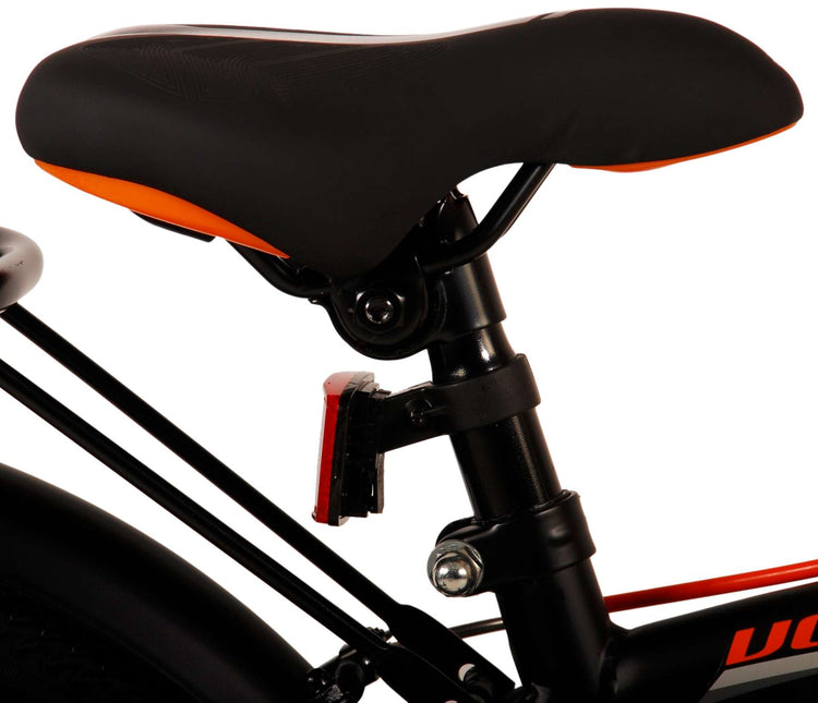 Volare Thombike Children's Bicycle - Boys - 18 pouces - Black Orange - deux freins à main
