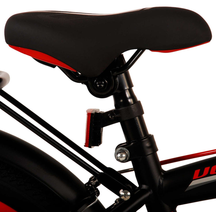 Volare Thombike Children's Bike Boys 18 pouces Black Red Two Hand freins