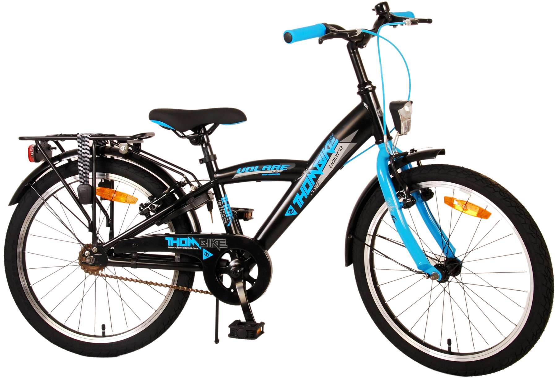 Volare Thombike Children's Bike - Boys - 20 pouces - Bleu noir - Freins à deux mains