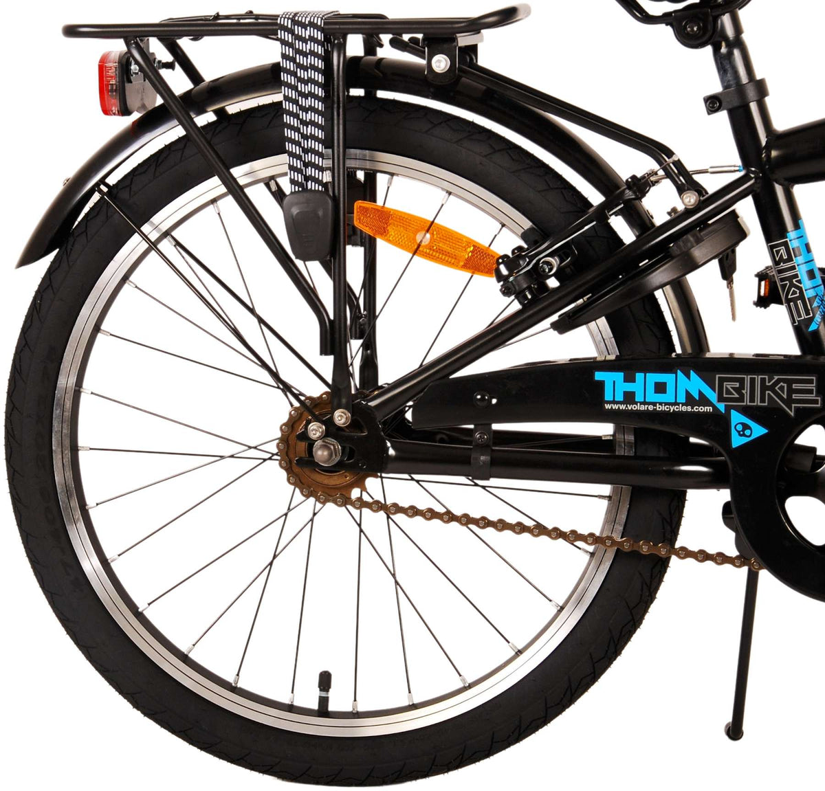 Volare Thombike Children's Bike - Boys - 20 pouces - Bleu noir - Freins à deux mains