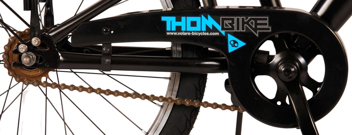 Volare Thombike Children's Bike - Boys - 20 pouces - Bleu noir - Freins à deux mains