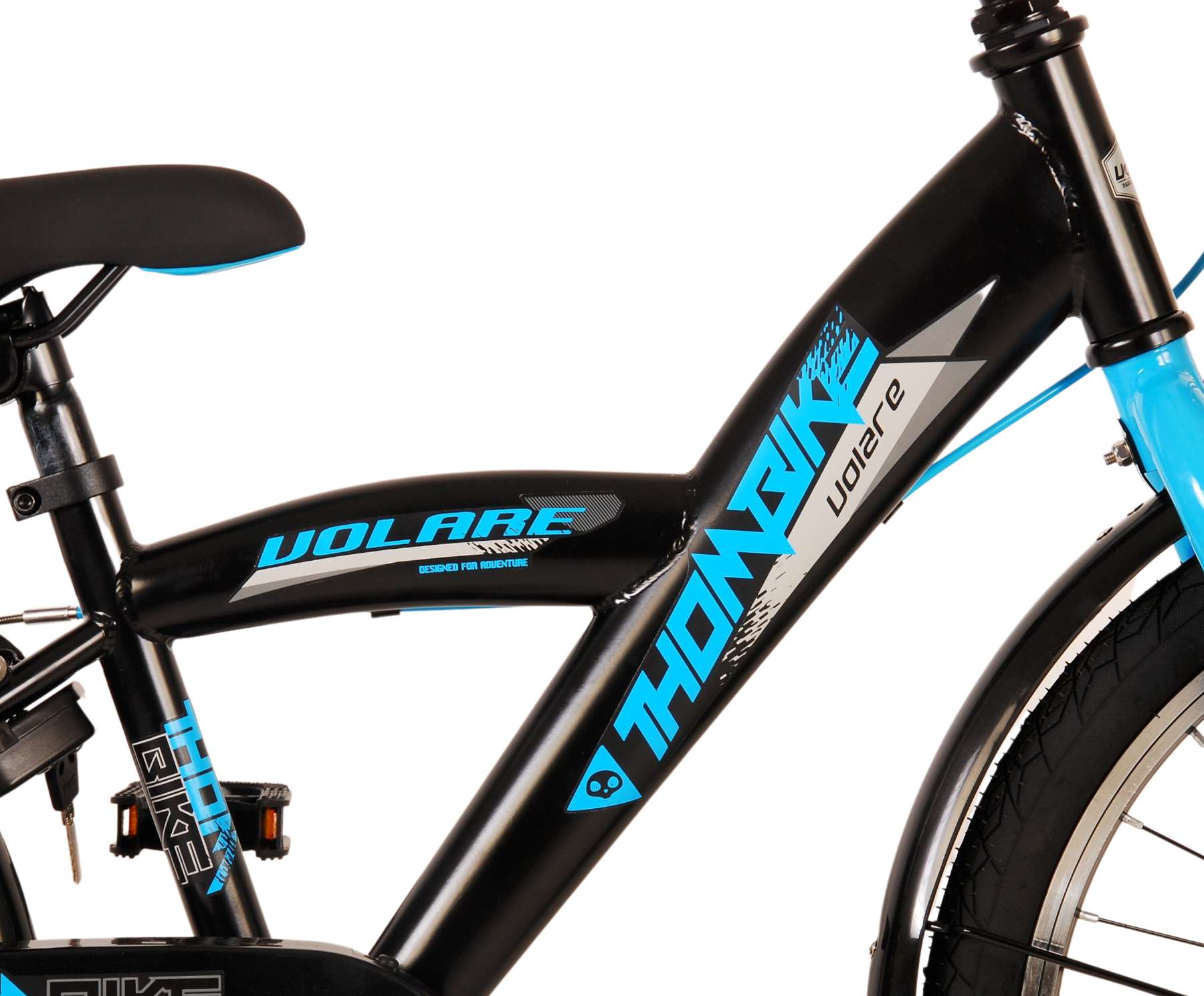 Volare Thombike Children's Bike - Boys - 20 pouces - Bleu noir - Freins à deux mains
