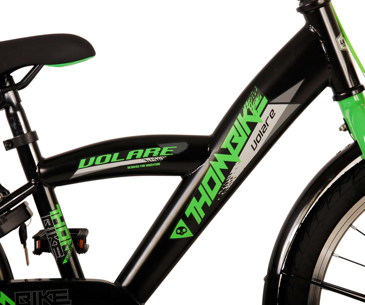 Volare Thombike Children's Bike - Boys - 20 pouces - vert noir