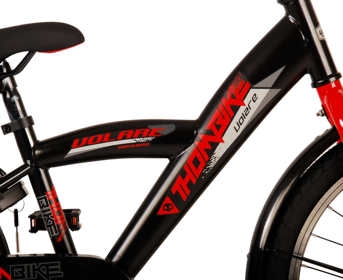 Volare Thombike Children's Bike - Boys - 20 pouces - Black Red