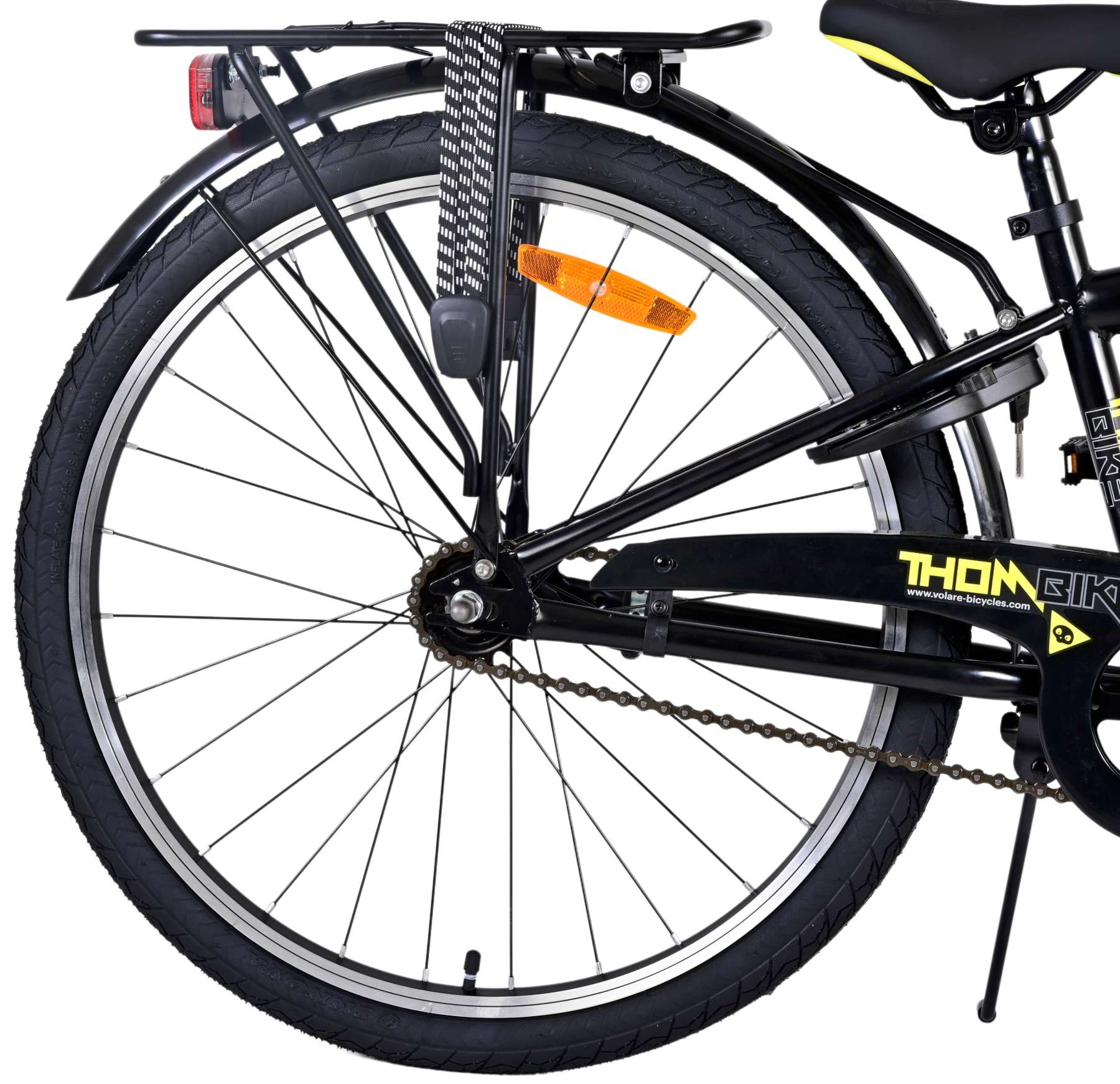 Volare Thombike Children's Bike - Boys - 24 pouces - Jaune noir