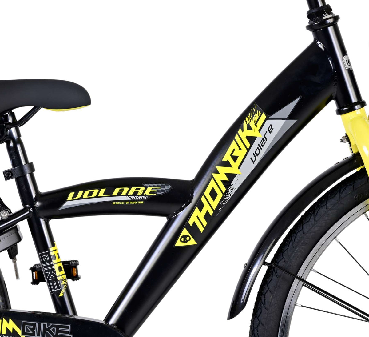 Volare Thombike Children's Bike - Boys - 24 pouces - Jaune noir