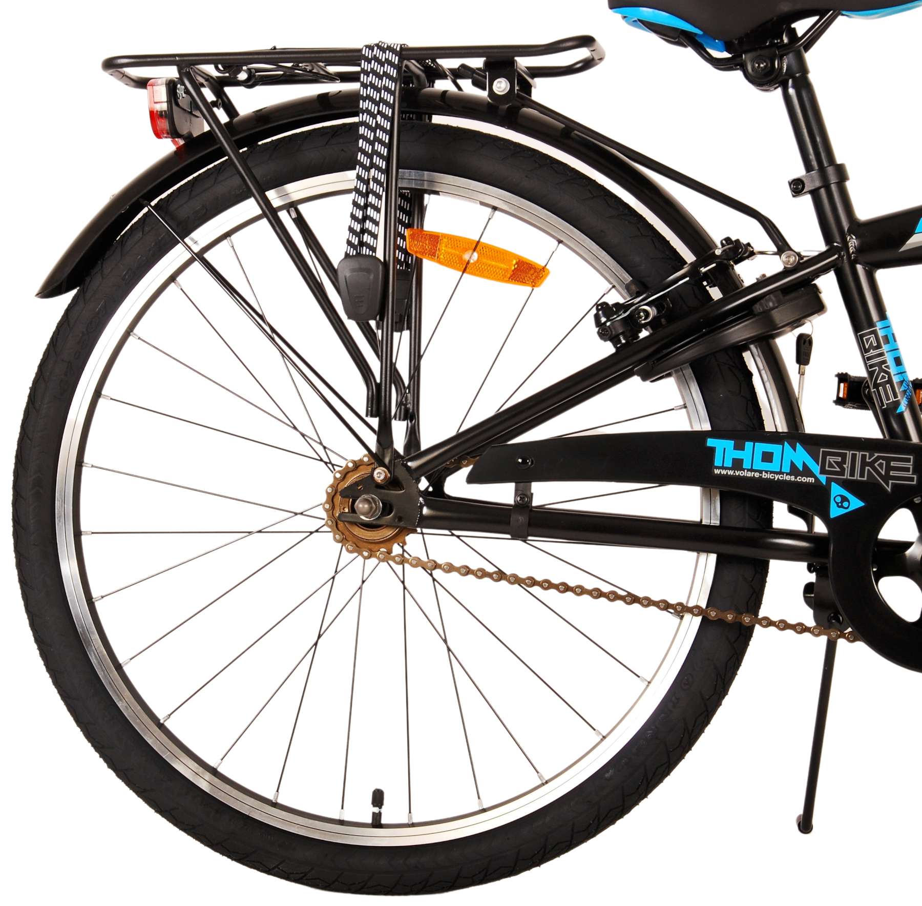 Volare Thombike Children's Bike Boys 24 pouces Black Blue Two Hand freins