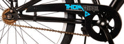 Volare Thombike Children's Bike Boys 24 pouces Black Blue Two Hand freins - afbeelding 6