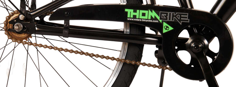 Volare Thombike Children's Bike - Boys - 24 pouces - Black Green - deux freins à main