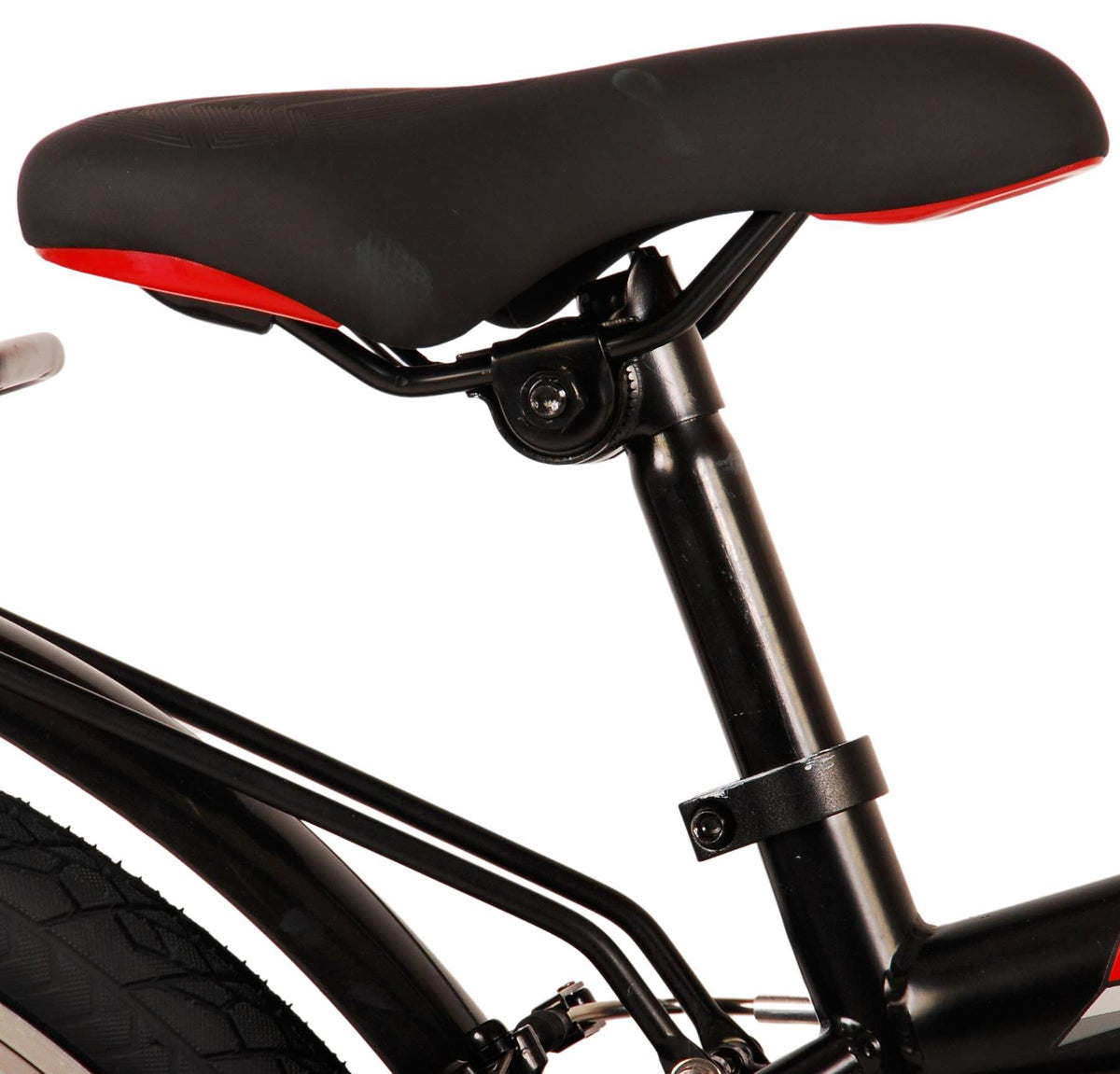 Volare Thombike Children's Bike - Boys - 24 pouces - Black Red - deux freins à main