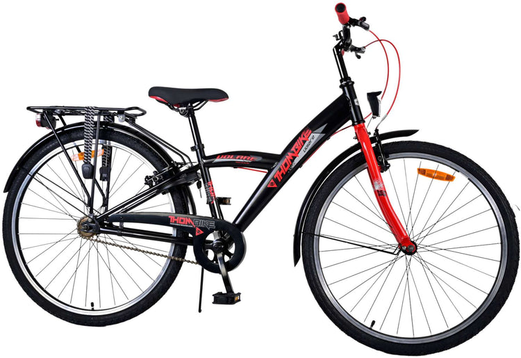 Volare Thombike Children's Bike - Boys - 26 pouces - Black Red - deux freins à main