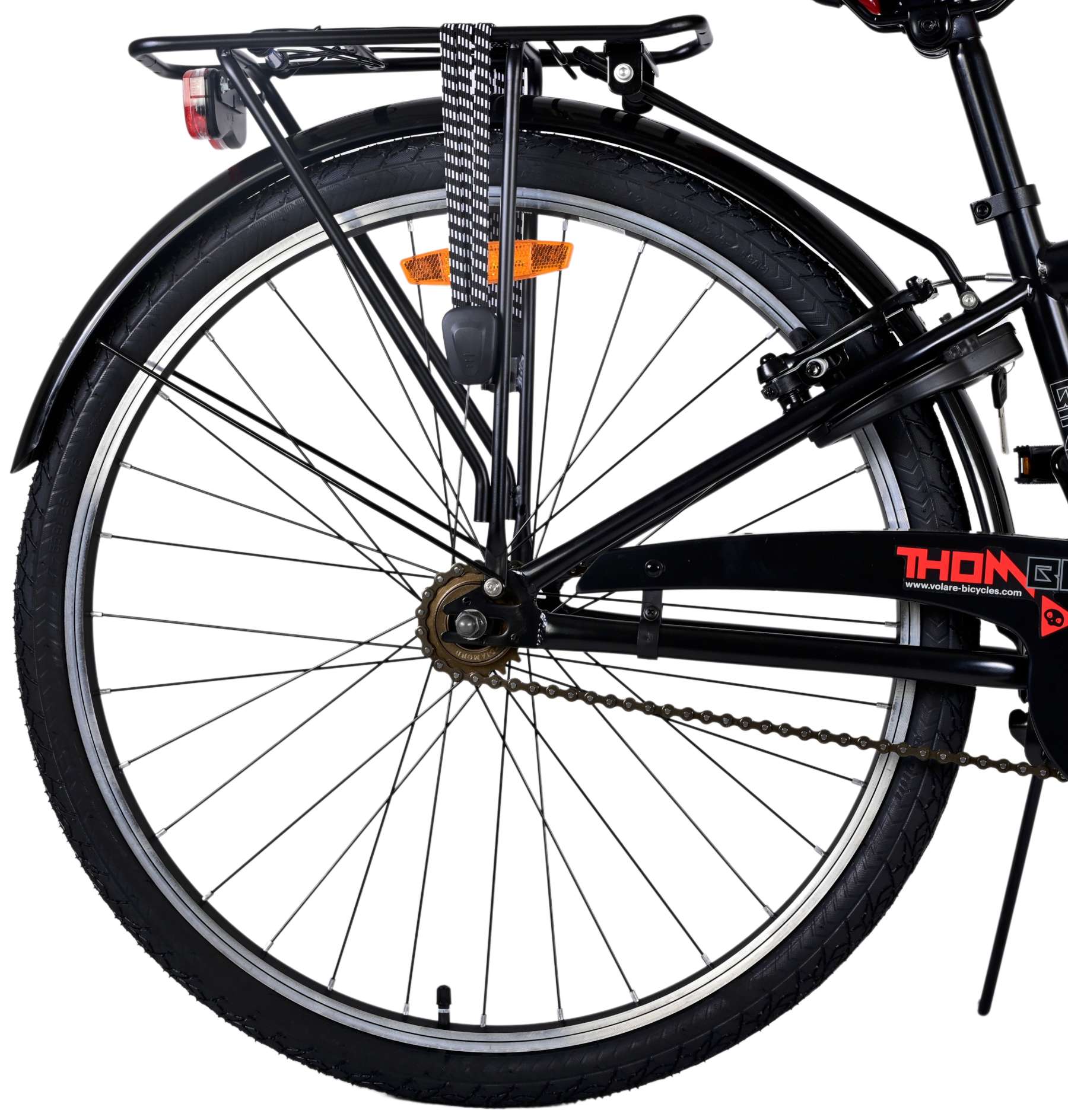 Volare Thombike Children's Bike - Boys - 26 pouces - Black Red - deux freins à main