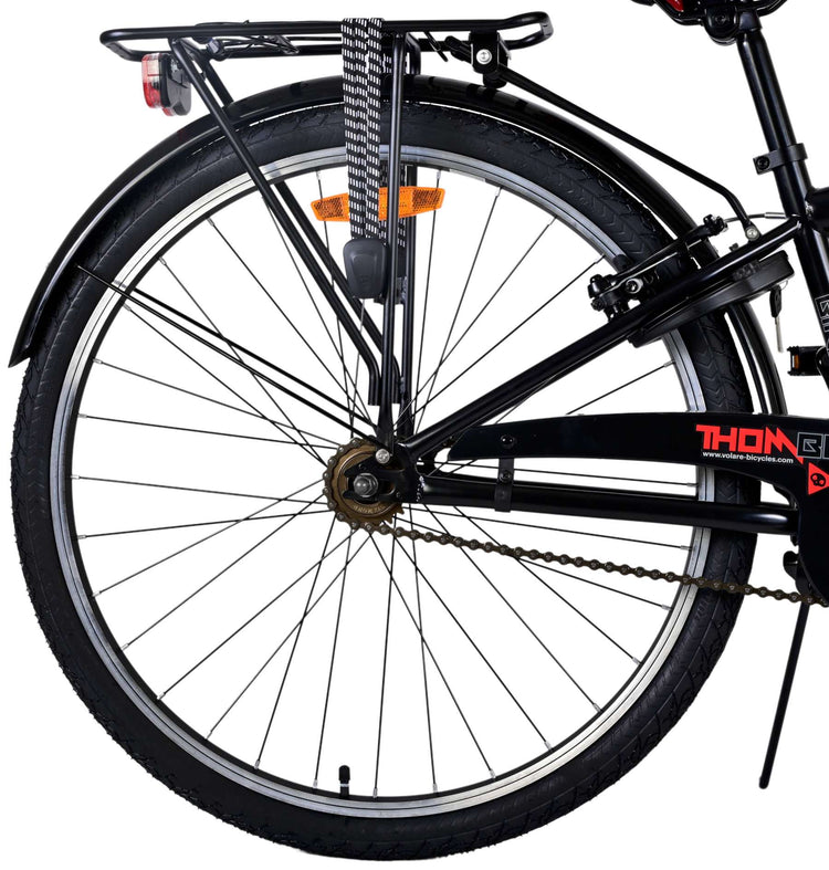 Volare Thombike Children's Bike - Boys - 26 pouces - Black Red - deux freins à main
