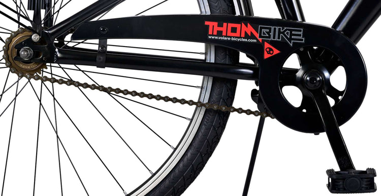 Volare Thombike Children's Bike - Boys - 26 pouces - Black Red - deux freins à main