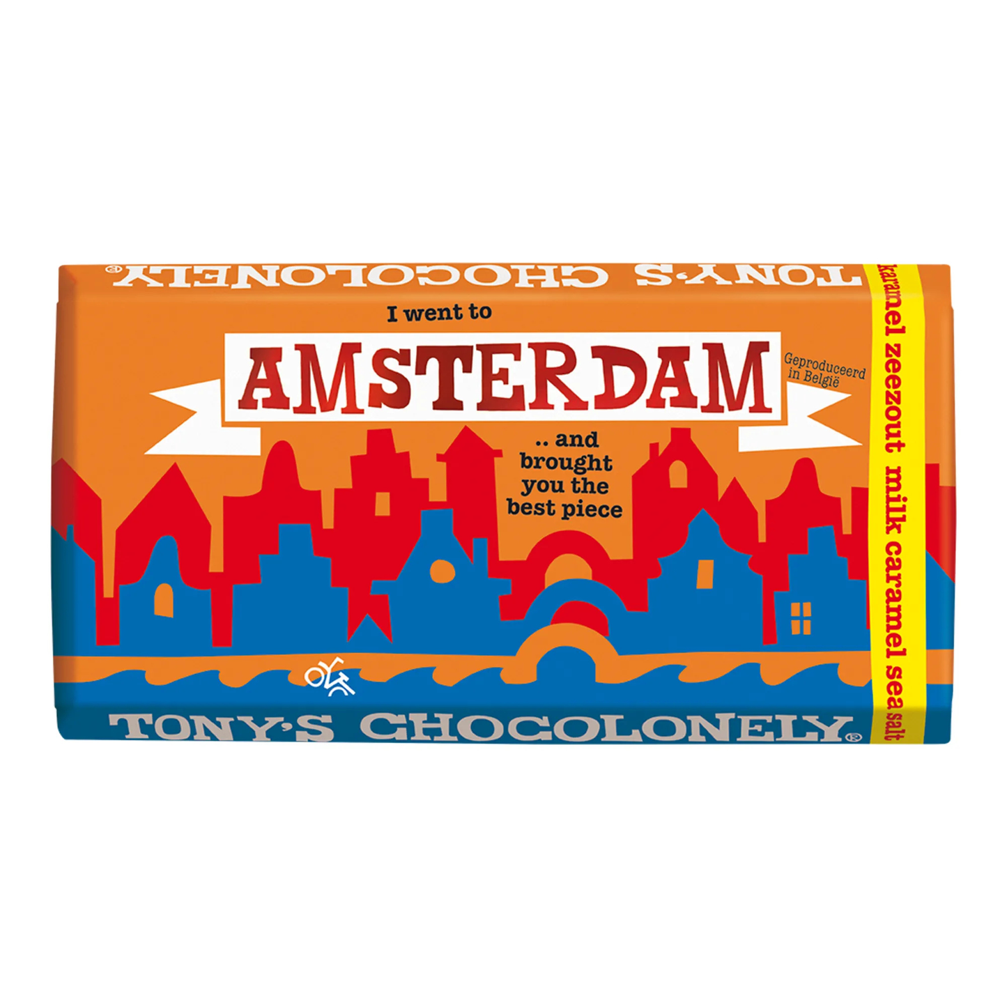 Sel de mer caramel au lait d'Amsterdam Chocolonely Tony's (15x 180gr)