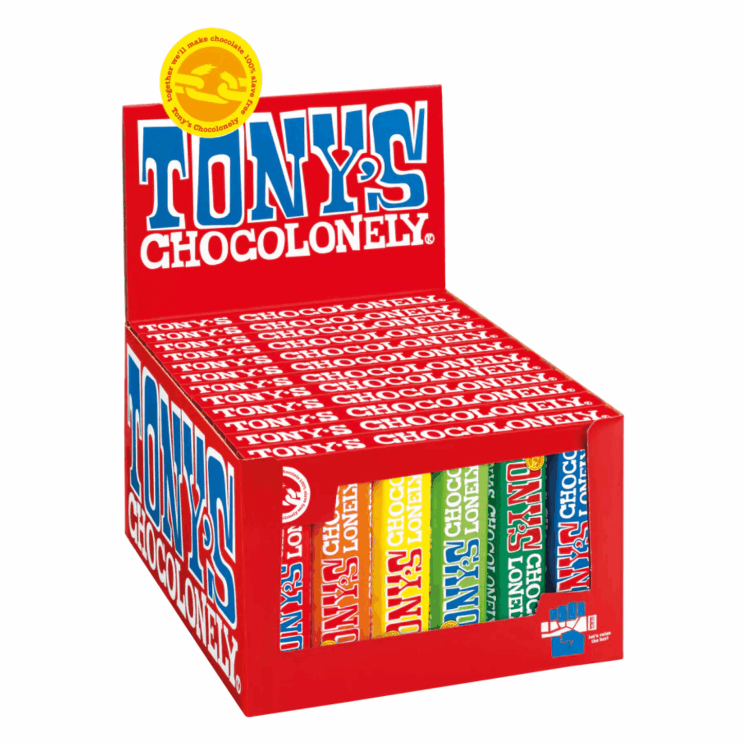 Dégustation de chocolat Tony's (12x 6 barres)